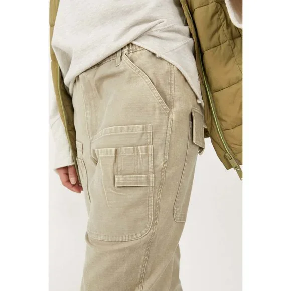 🎉LAST CHANCE🎉 NWT FP Movement Voyage Pants / Desert Taupe - Picture 5 of 7